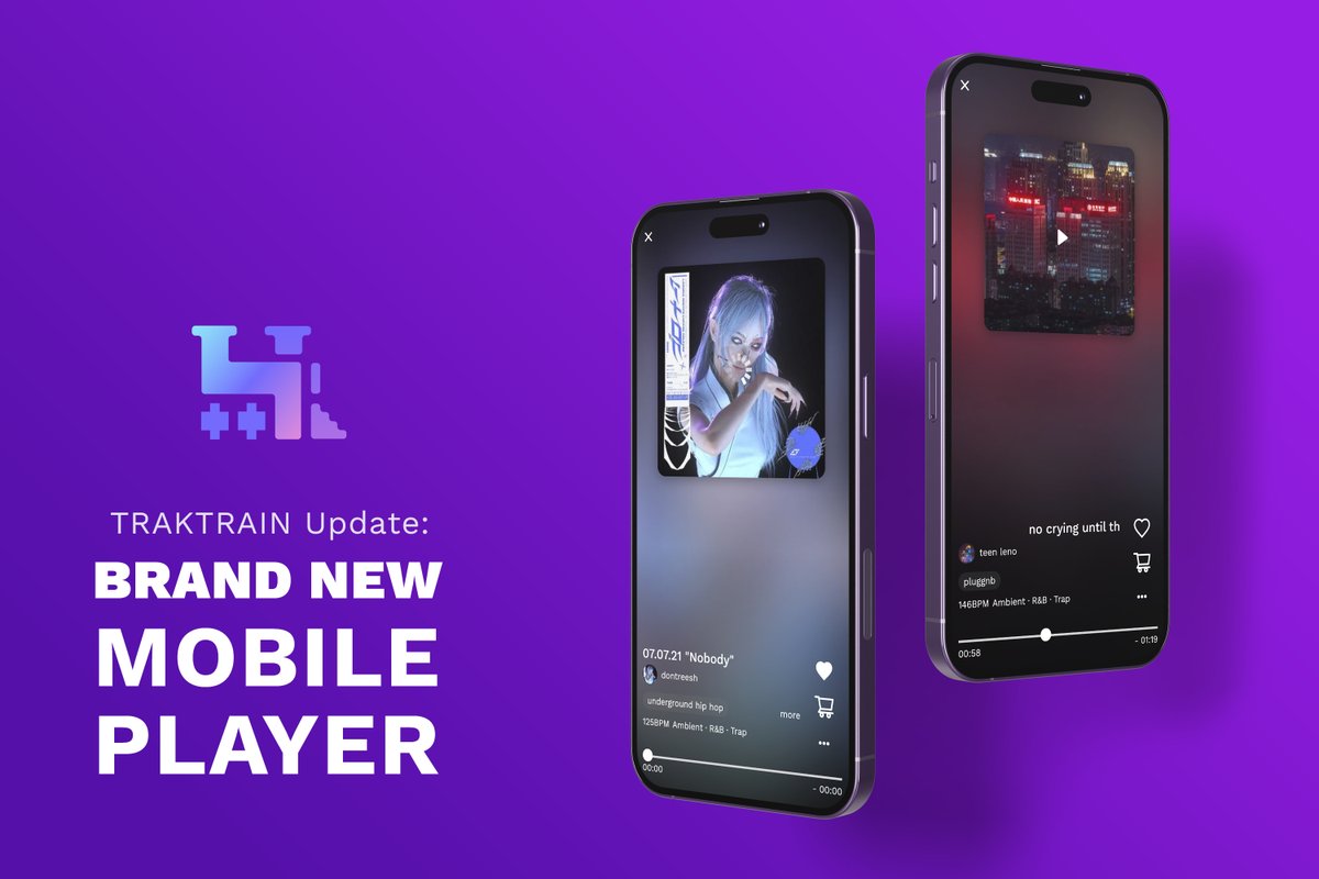 traktrain's tweet image. We are happy to present the #new #mobileplayer along with an enhanced #recommendationsystem.

From now on, it will help you stay focused better on the current #track and #switch between #tracks with just a #swipe.

Read more: blog.traktrain.com/new-mobile-pla…
