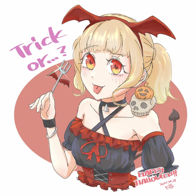 らきちゃん!、!!!!おかしあげゆ、、、、!!!!お菓子…あげ…あああああああああああああ#アイカツハロウィン 