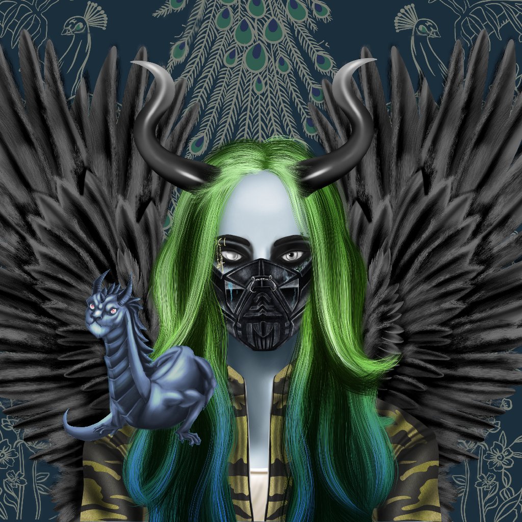 tanzaniens's tweet photo. Green hair for Halloween. PERIOD!!!!! 👽
#Tanzaniens for the Planet.

#nftcollectibles #nftcharacter #nftcommunity #opensea #nftartgallery #nftmarketplace #nftdrops #halloween #tanzaniens https://t.co/VIzmLocDio