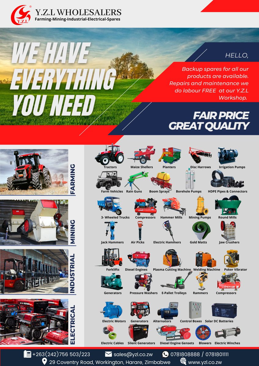 YZL_Wholesalers Zimbabwe tweet media