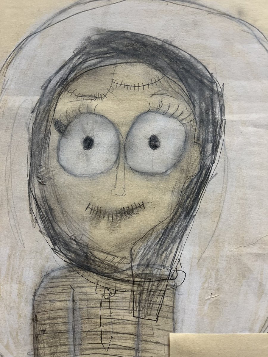 Celebrating Halloween with Tim Burton-inspired self portraits!