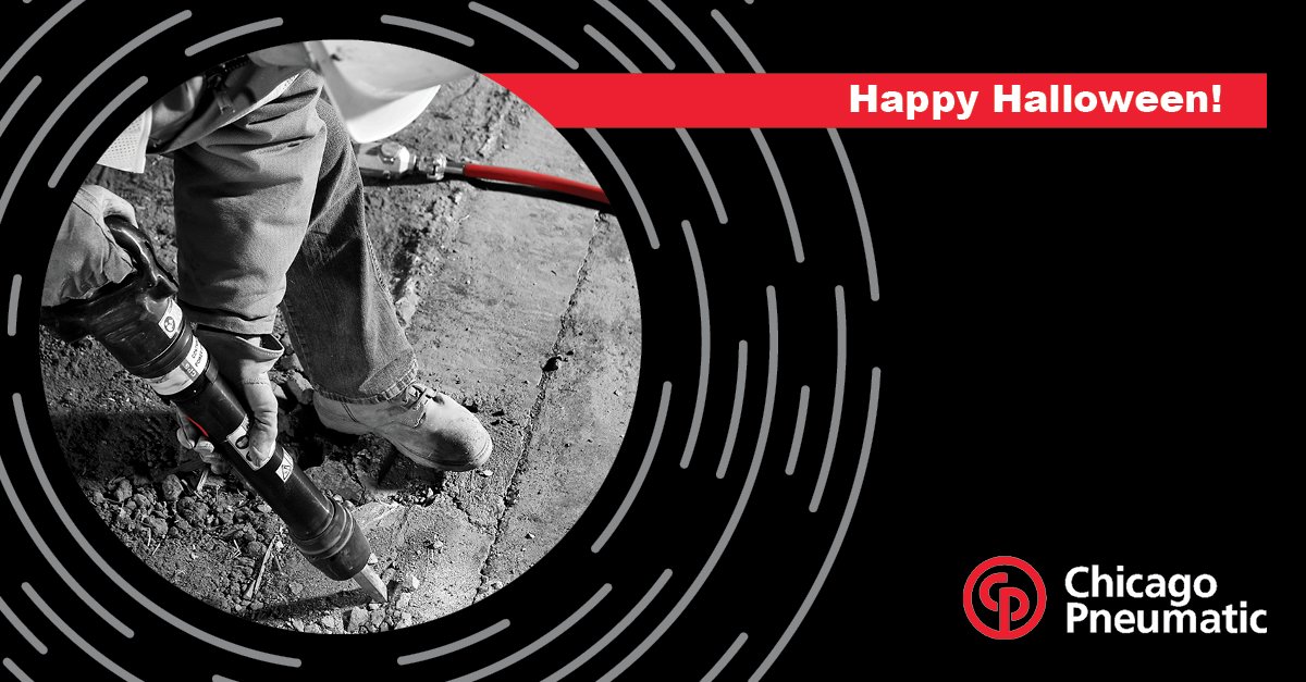 There's no trick, our pneumatic tools are a sweet treat on the jobsite. Happy Halloween from CP!