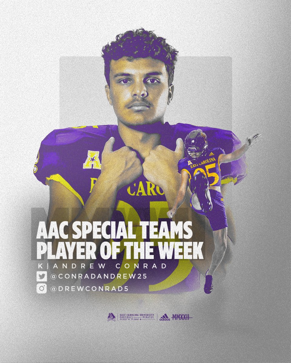 Your AAC Special Teams POTW <a href="/ConradAndrew25/">Andrew Conrad</a>
