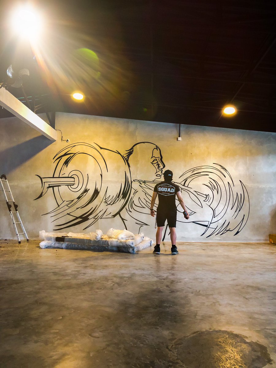 Graff session #graffiti #gym #missfitgym