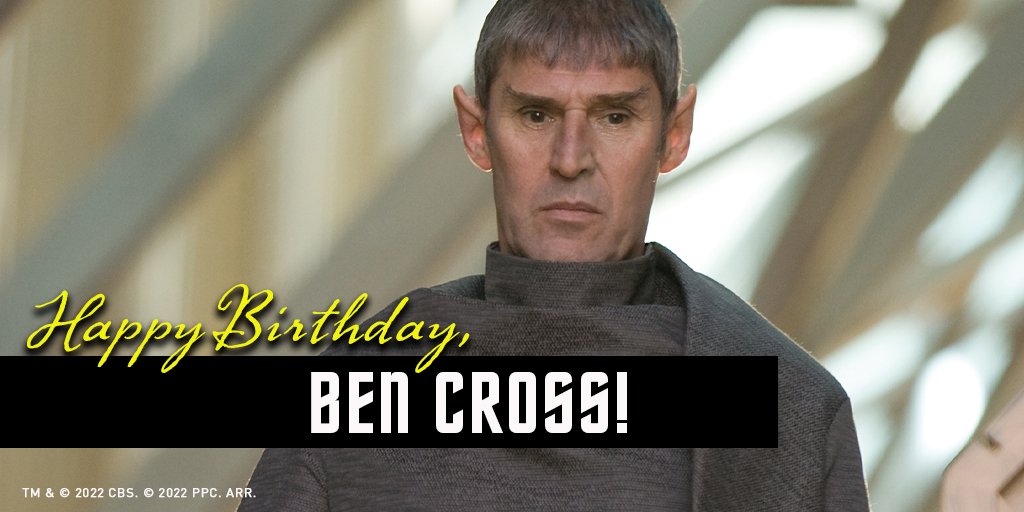 Happy Birthday, Ben Cross!  