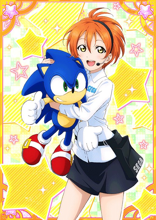 llsif_card's tweet photo. [SEGA Staff Image Girl セガスタッフイメージガール] Hoshizora Rin(星空凛) https://t.co/cnE1FTbnqX
