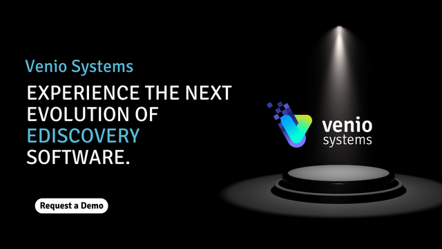We're living in a time of unprecedented legal and compliance costs, but that doesn't mean you have to be left behind!

Don't let your organization be the one that falls behind on eDiscovery — get Venio today: veniosystems.info/3DC6Aqz

#ECA #ediscovery #corporation #legaltech