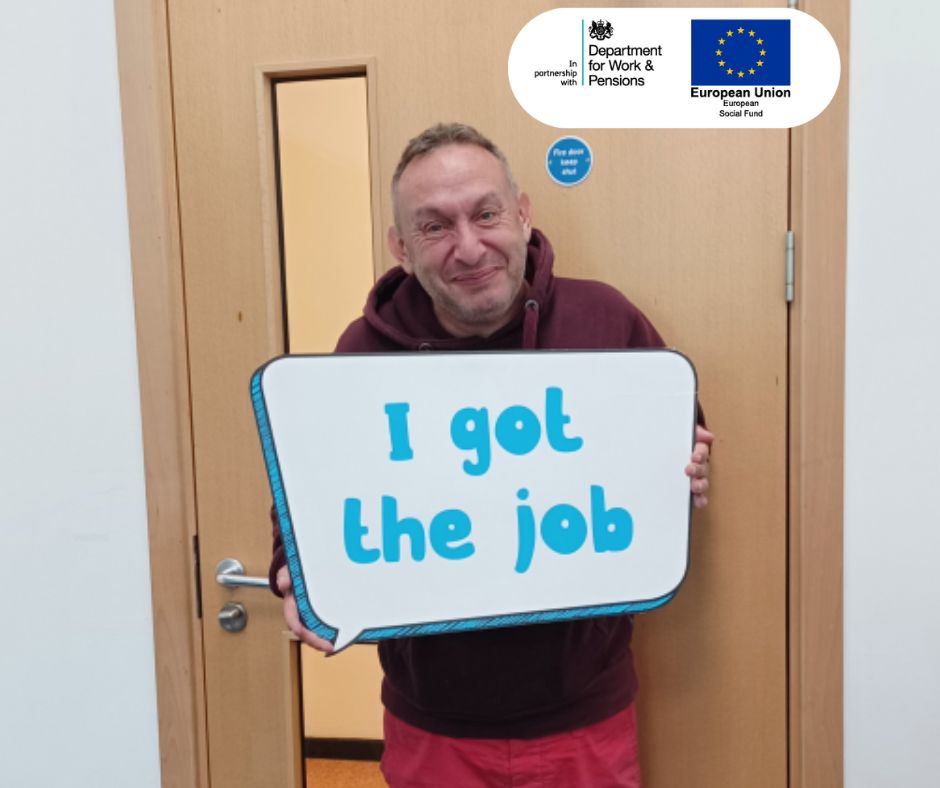 “Thank you so much to Job Centre Plus for referring me to the Work and Health Programme"✨

<a href="/JCPinWiltshire/">JCP in Wiltshire</a> referred to our #Salisbury team and Jeremy's confidence flourished! So much, he's now working for Seetec Pluss, helping others.

👉ow.ly/1qg650LpmFV

#BetterTogether