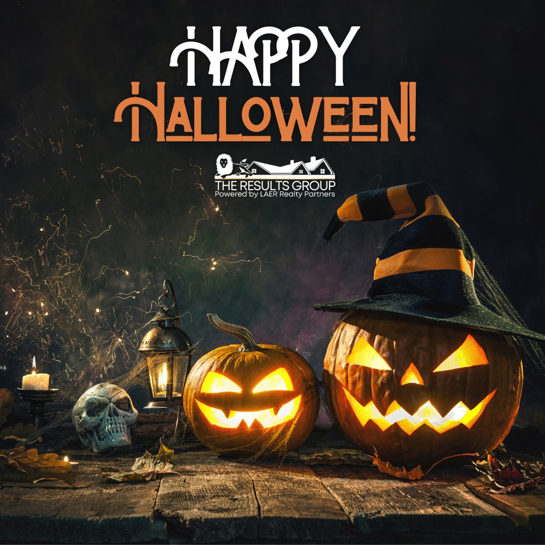 ResultsAtLAER's tweet photo. Ghosts and Goblins galore 👻....scary Witches 🧙‍♀️ at your door, 🎃 Jack-o-lanterns smiling bright, wishing you a 🧛 fang-tastic night! 🧡 Happy Halloween, everyone!  

#THERESULTSGROUP #LAERREALTY #HAPPYHALLOWEEN #HALLOWEENGREETINGS https://t.co/iigzuoqIWU