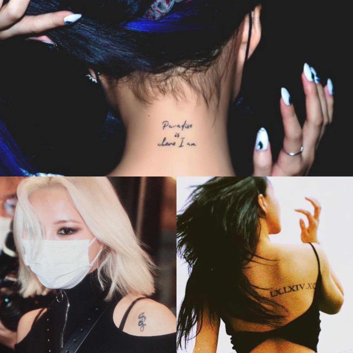 YesBabyYes_'s tweet photo. Dreamcatcher's Siyeon has the best, sexiest, and coolest tattoos ever💅

#MAMAVOTE #dreamcatcher https://t.co/g8jpZ6yAWd