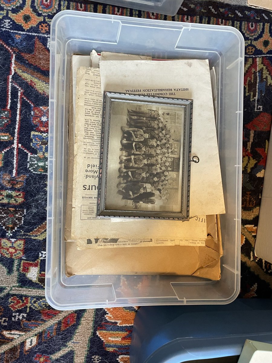 Genealogy Goldmine! Boxes filled with pics, letters, deeds, books, clippings etc. now to find the time to go through and scan. #FamilyHistory #Genealogy