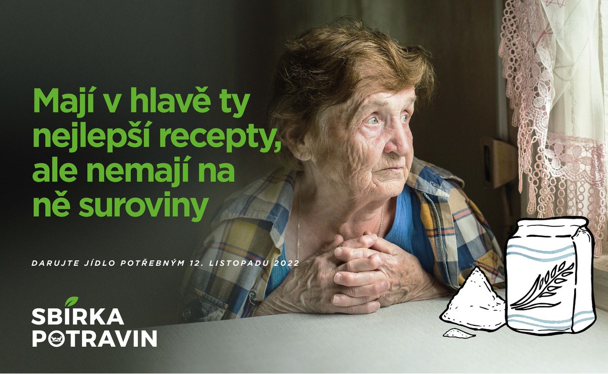 Podzimní kolo <a href="/sbirkapotravin/">Sbírka potravin</a> proběhne již v sobotu 12. listopadu 🍂. Budeme se na vás těšit ve více než 1400 obchodech po celé republice.