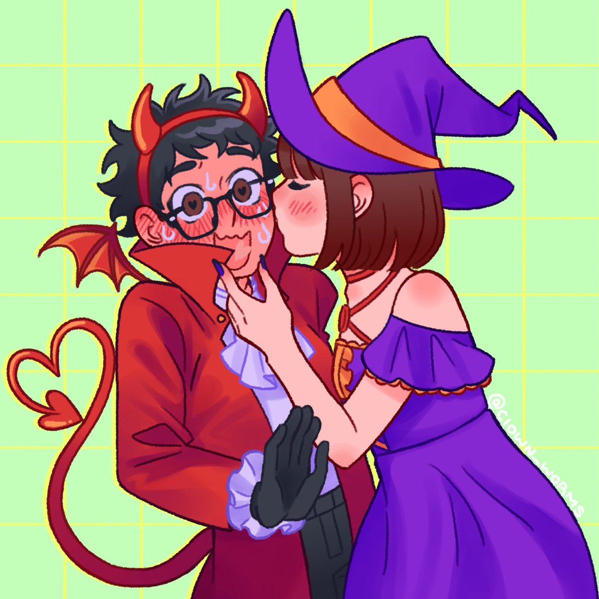 a witch’s kiss #YuppiePsycho