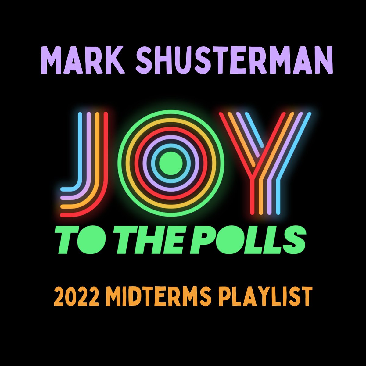 Don’t forget to vote early or on November 8th. Here’s a @JoyToThePolls playlist from our own @MarkShusterman to get you fired up about voting. 🎧 --> spoti.fi/3FtEcrR