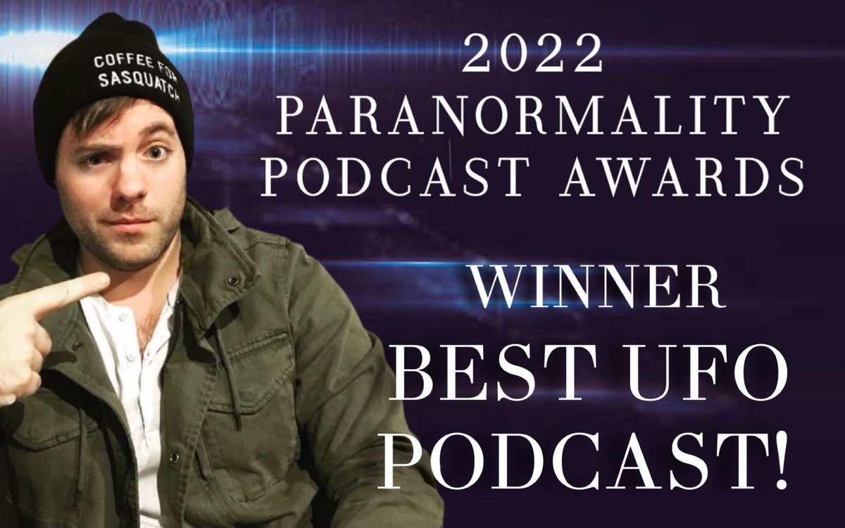 WE WON! Thank you to everyone who voted and congrats to all nominees and winners. We’re all winners today. Special thanks to @ParanormalityM @chrissynewton and @YerUFOGuy - My acceptance speech is at the link: youtu.be/fONnN9INV4w
