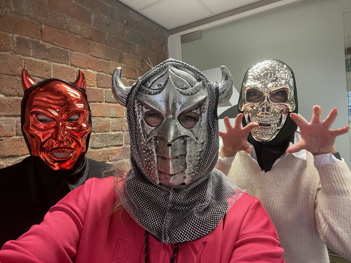 thinkwildltd's tweet photo. It’s party day in the office 😂🥳 #happyhalloween2022 #thinkwild https://t.co/QM0qNdKq1D