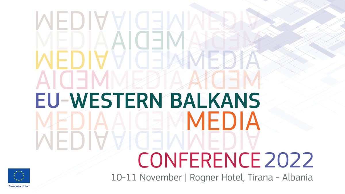 Are you interested in 📰#MediaFreedom &amp; #Disinformation in the 🇦🇱🇧🇦🇽🇰🇲🇪🇲🇰🇷🇸#WesternBalkans? 

Stay tuned for the upcoming 🇪🇺#WBMediaConference taking place in 🇦🇱Tirana on 10-11 November. 

Read more here 👉 wb-mediaconference.eu