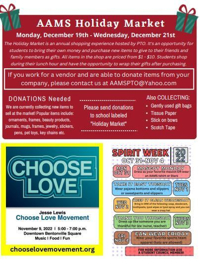 In the News with PTO! November happenings....