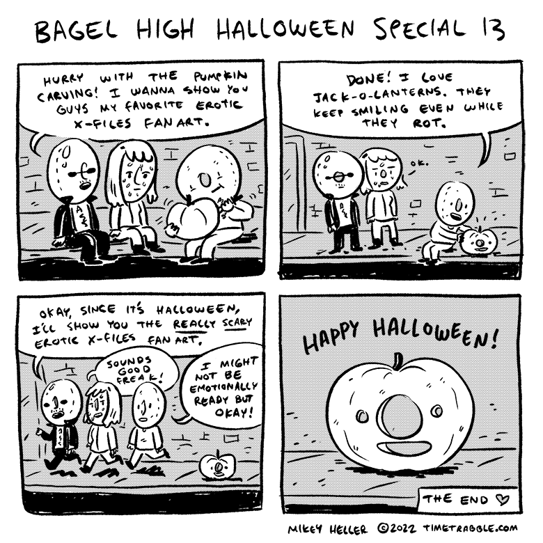 Bagel High Halloween Special 13/13
That's the end! Happy Halloween everyone! 