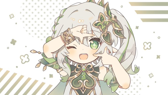 原神 ナヒーダ 手描きイラスト ファンアート ふがこ🌷 | 原神のナヒーダのファンアートを描きました✒️✨ 原