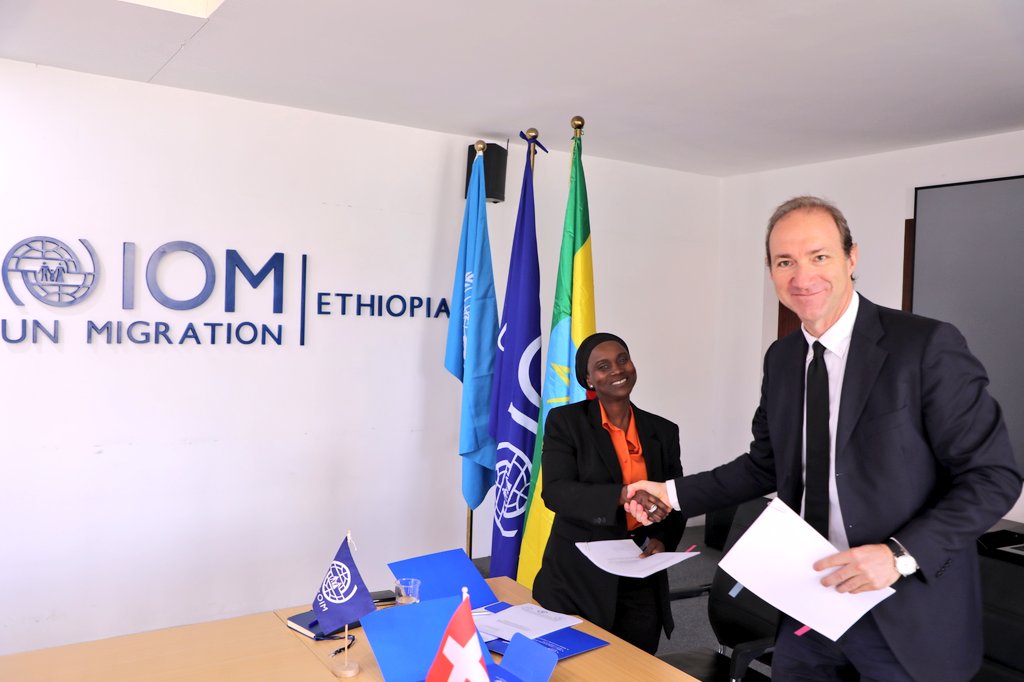 With support from Switzerland 🇨🇭 & Sweden 🇸🇪, IOM, @UNHabitat_ETH, & @FAOEthiopia are collaborating in a 4-year partnership for strengthening resilience of disaster affected communities in #Oromia & #Somali regions of 🇪🇹 through durable solutions. @SwissAddisAbaba @SweinEthiopia