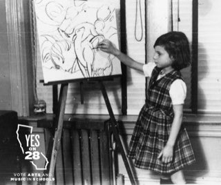 BarbraStreisand's tweet image. Music teachers and arts in schools are the gateway to a rich, vibrant world. They inspire and invite children to find their voice and talents to bring beauty to the world. Let’s make this available for ALL children throughout California. Vote #YesOn28 Arts and Music in Schools.