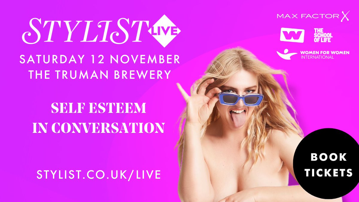 Mercury Prize-nominee <a href="/SELFESTEEM___/">Self Esteem</a> will be joining us at #StylistLive for a candid discussion on her patriarchy-smashing anthems and why we should all be prioritising pleasure.

Tickets from £22.10: tinyurl.com/52cwdvmk
Save 15% with code STYLIST15