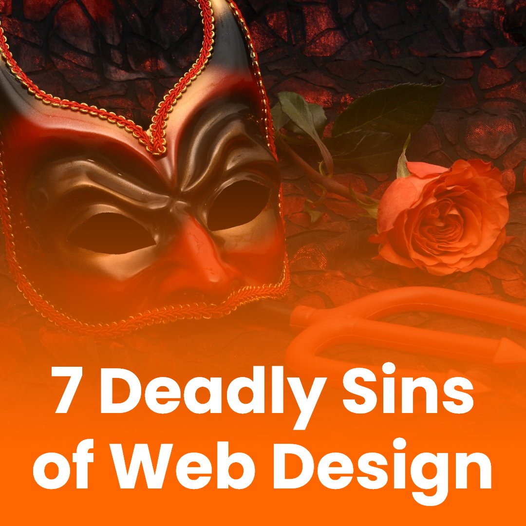 🎃 Discover the 7 deadly sins of web design this Halloween.

👉 Click here if you dare: bit.ly/3fkcpPY

#itseeze | #websites | #learn | #webdesign | #halloween