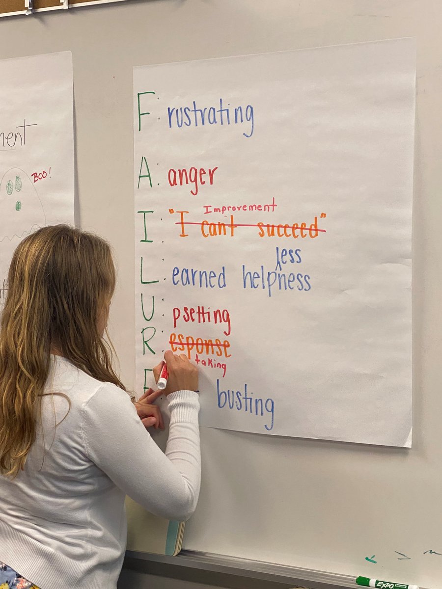 This month, MS &amp; HS Department Chairs dug into the 1st few chapters of <a href="/mrhooker/">Carl Hooker</a>'s Ready, Set, Fail! Leaders made acrostic poems about failure prior to &amp; after reading &amp; discussion. Excited to grow a culture of risk-taking &amp; creativity! <a href="/HCPSlearns/">HCPS Learns</a> <a href="/HCPSchools/">HCPS</a> #everystudent