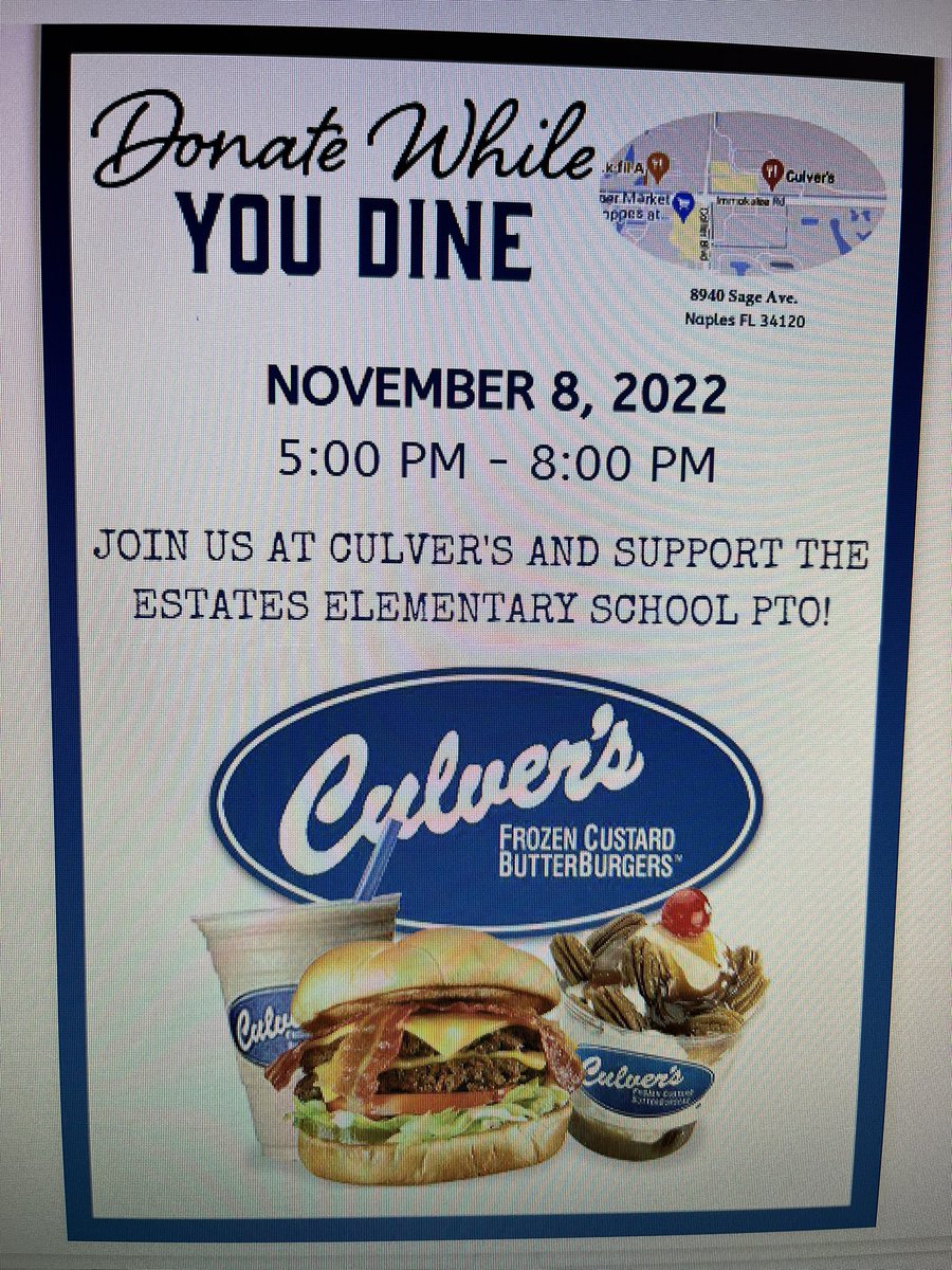 Estates Elementary PTO tweet media