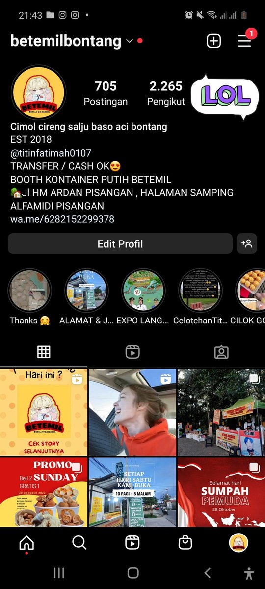TitinFa49047427's tweet photo. Gaes pliss banget 
Sedih sedih banget ig jualanku turun drastis followersnya...
Naikin dikit pake endors aja bermodal gapernah beli followers😭😭 
Bantu follow dong  @betemilbontang 

#igdown
#instagramdown #down #Instagram https://t.co/Mc9BaEgfTo