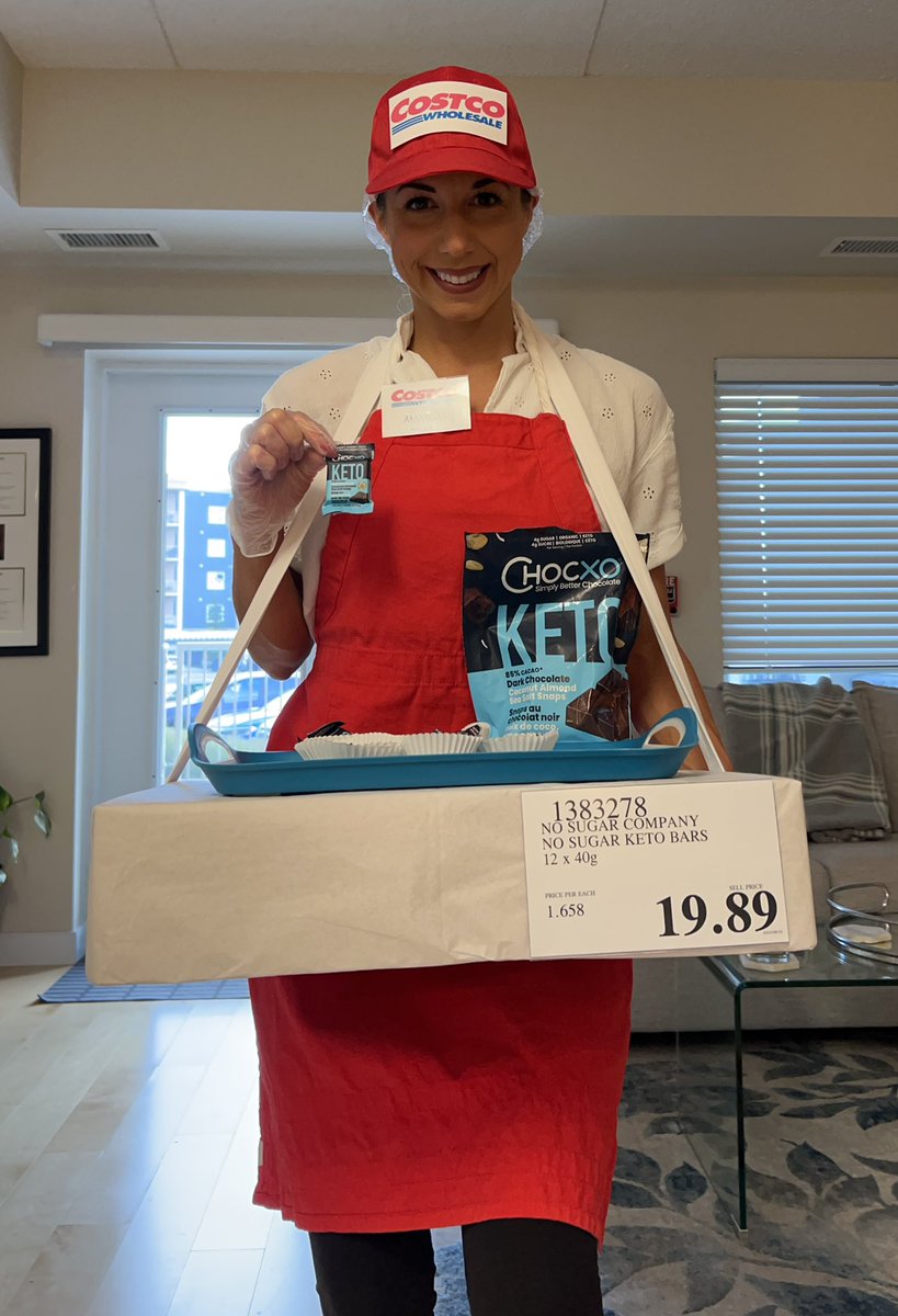My students know that I have a strong love for Costco lol. Literally every weekend my mom and I go, and my students find it quite amusing. So today I am dressed up as a Costco Sample Lady. Hope they approve! Lol 
<a href="/costcocanada/">Costco Canada</a> <a href="/WoodlawnHSD/">Woodlawn School</a> <a href="/HanoverSD/">Hanover School Division</a>