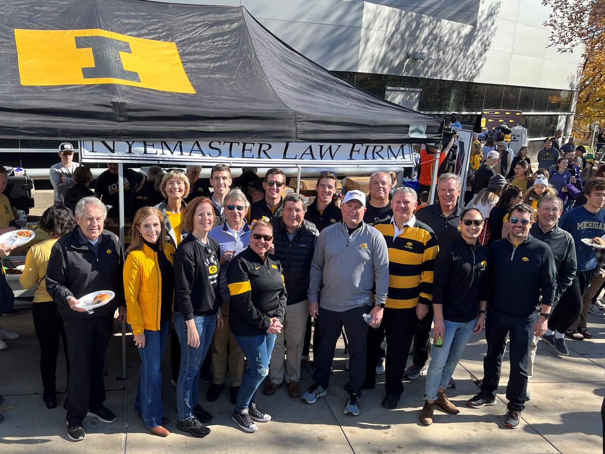 We were honored to sponsor the <a href="/IowaLawSchool/">Iowa Law</a>'s Homecoming 2022 pre-game cookout on Saturday. It was great seeing so many Hawkeye fans!