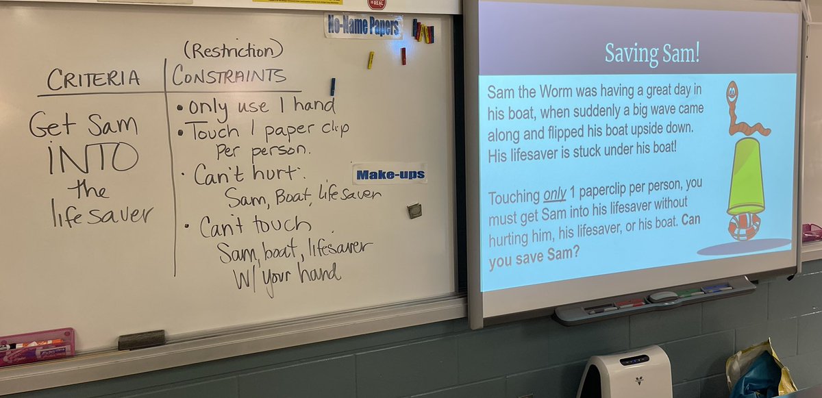 MrsMLombardo's tweet photo. @BeachMiddle Ss celebrating #Halloween2022 by “Saving Sam”.  We’re utilizing science &amp; engineering principles! https://t.co/ytngIayBIr