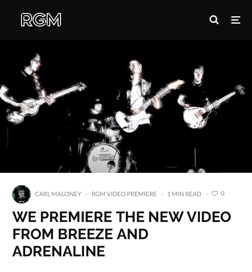 EXCLUSIVE PREMIERE FOR ADRENALINE 🌀

Our friends over at <a href="/rgmmagazine/">RGM</a> have shared the official music video for our latest single Adrenaline!
Go and check it out on their site now, you can't see it anywhere else 💥

Link in the bio as always 👀

BRZ🌀