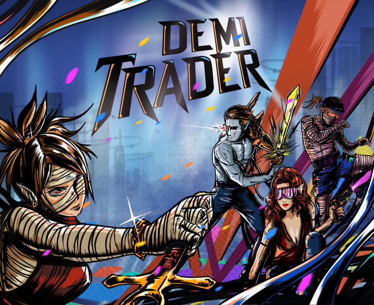 Dear Demily🥰
Our unique and delicate style of painting and active and friendly Demily have attracted the attention of Web2 enterprises!

MasterLink Securities made 168 Demi-Human style NFTs especially for their VIP &amp; VVIP customers! 

For more details🔗
masterlink.com.tw/zip/2022101414…