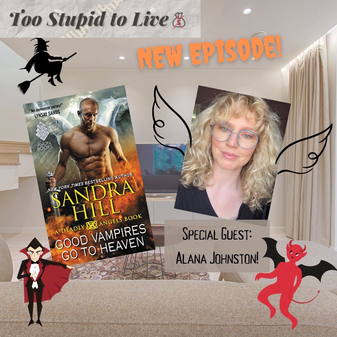 Too Stupid to Live, Too SPOOKY to Live, Too SEXY to Live! It's all in today's latest ep with @alana_johnston who returns to discuss the book that takes "plot" and puts dynamite too it! <a href="/FrolicPodNet/">Frolic Podcast Network</a> tstlpodcast.com/episodes/good-…