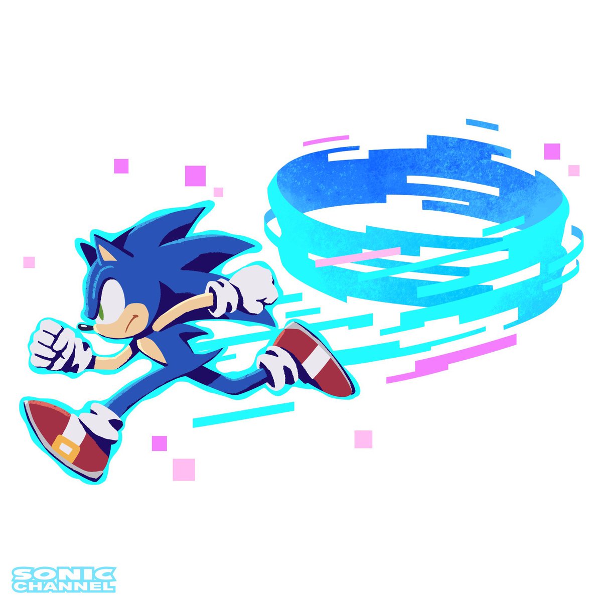ソニック 「New #SonicFrontiers artwork by Yui Karas」|Tails' Channel · Sonic the Hedgehog News & Updatesのイラスト