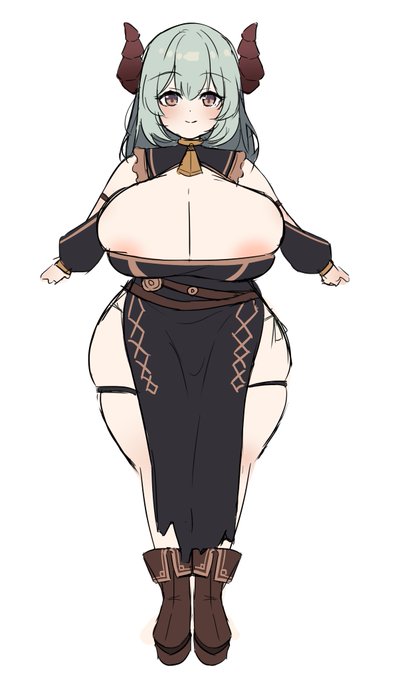 ちょっとだけ衣装改良したのコッソリあげて寝ます 