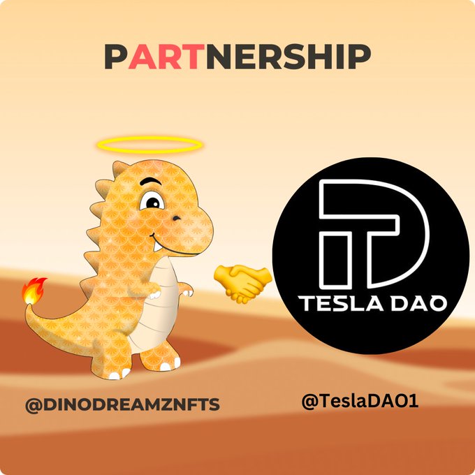 DinoDreamzNFTs's tweet photo. 🎉WL #Giveaway - 8 hrs only🎉

🔸10 WL @DinoDreamzNFTs
🔸20 WL @TeslaDAO1

1️⃣ Follow @DinoDreamzNFTs &amp;  @TeslaDAO1
2️⃣ Like &amp; RT
3️⃣ tag 3friends &amp; comment your APT address

#AptosEcosystem #AptosNFT  #AptosNFT #NFTCommmunity #WLGiveaways #Dino #Dinodreamz https://t.co/eEVnfLD4K6