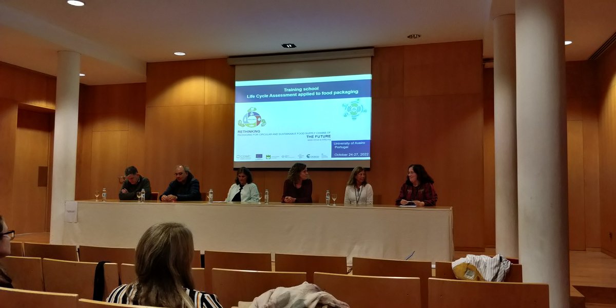 earranz's tweet image. Very fruitful week @UnivAveiro learning how to apply Life Cycle Assessment to #foodpackaging. 
Thanks to local organizers Cláudia Nunes, Paula Quinteiro &amp;amp; Fatima Poças.
Another successful activity supported by @circulability. 
Rosa Camara and I attended from @ffarmaciaUCM 
#LCA
