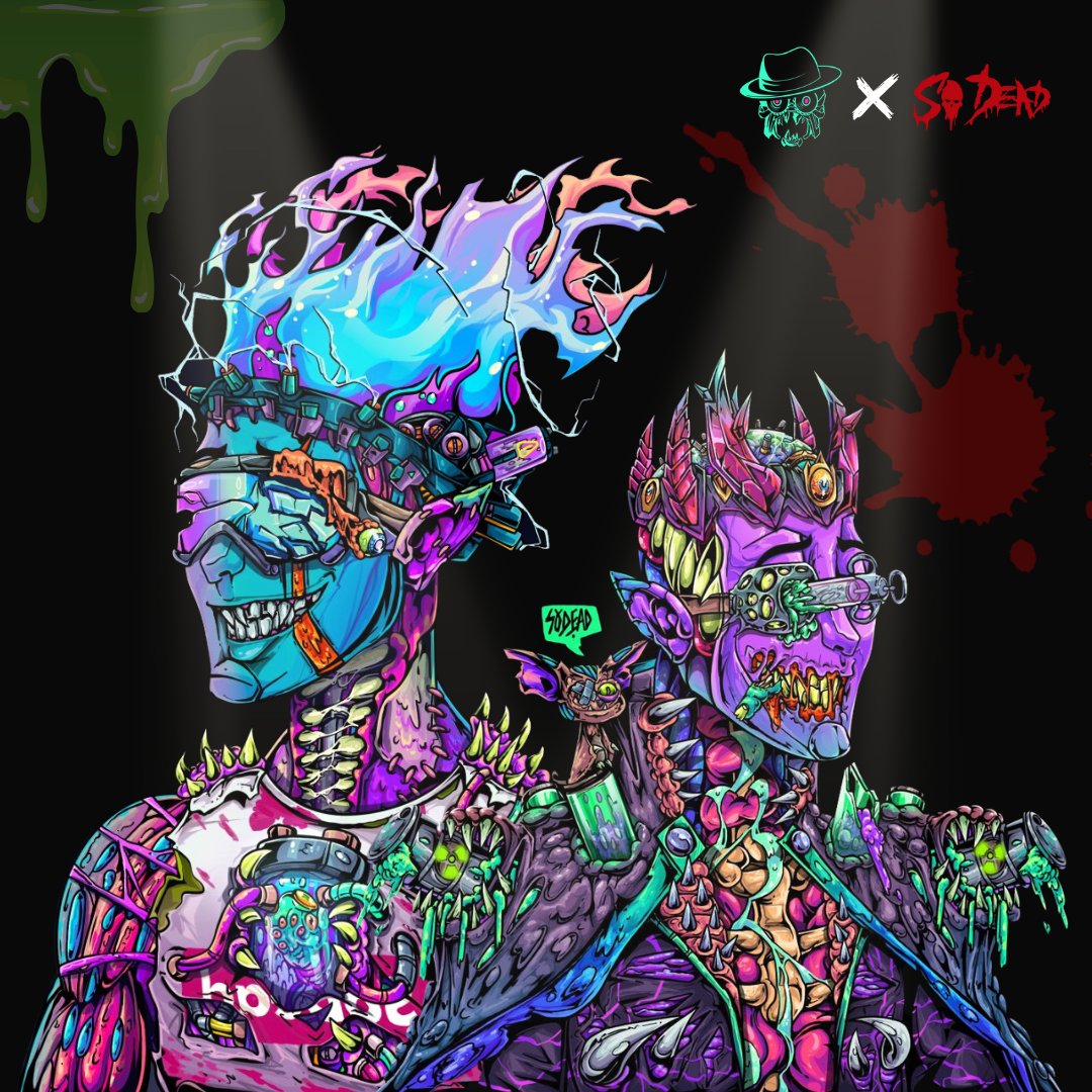 Next up. 666 Infected Vampires. Are you ready? 🧛‍♂️🎃🍭🦇 

<a href="/SoDeadNFT/">SoDead</a> X @InfectedMob

#HappyHalloween2022 #NeverFadeTheDead #SolanaNFT