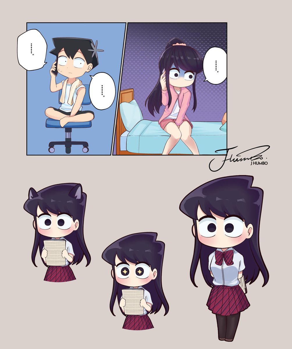 🐱
#古見さんはコミュ症です 