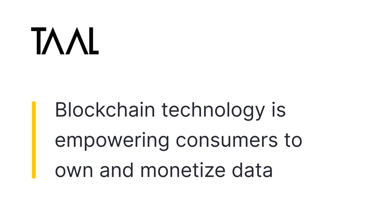 #ICYMI Innovative technology is rapidly changing the dynamic surrounding personal information, and empowers consumers to own and monetize their data. More details below: hubs.la/Q01r1DKw0