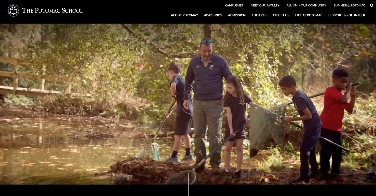 We launched a new website! Learn more about what makes us Distinctly Potomac. potomacschool.org