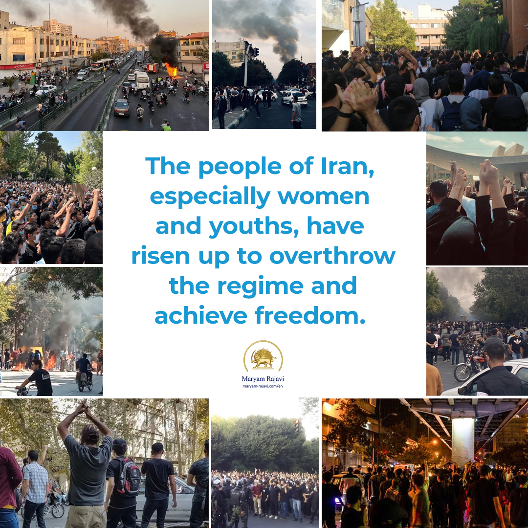 Maryam Rajavi tweet media