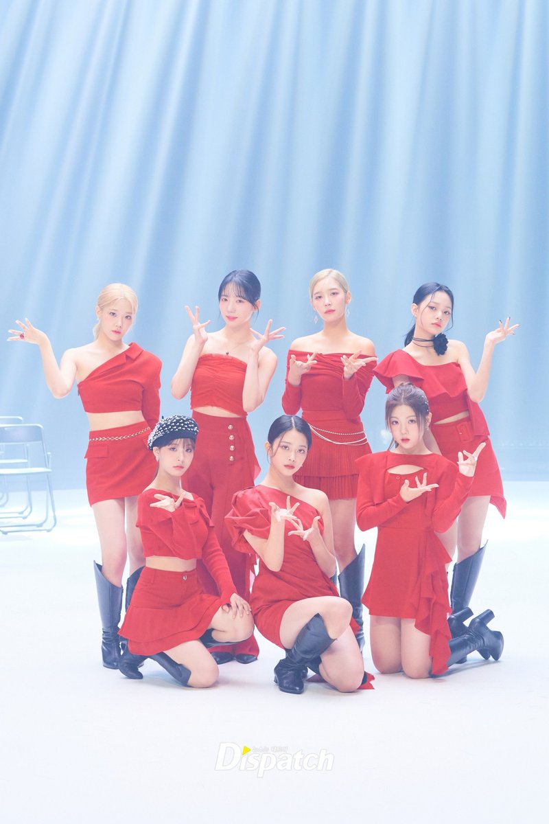 ㅤㅤ
ㅤ*⁠･⁠゜↝ the fourth shot done with Dispatch elicited perfect results. the photos that make the eyes fall on CLASS:y. by wearing red outfits and boots, this photo shoot produces many of the best photos. 📷
ㅤㅤ