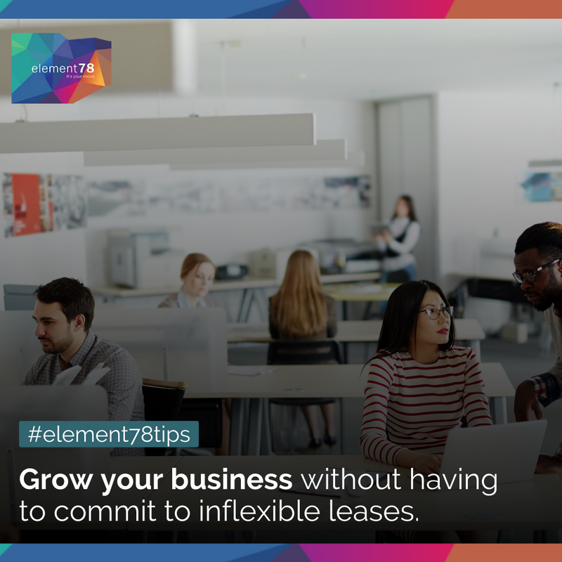 Element78_'s tweet image. 💸 Renting a whole floor can be expensive for your business.

Take advantage of cost-effective solutions like coworking, where you only pay for the space you use. ✌️

#Element78 #ItsYourMove #FutureWorkplace #HybridWorker #PeoplePlaceTechnology #HomeOfTheHybridWorker