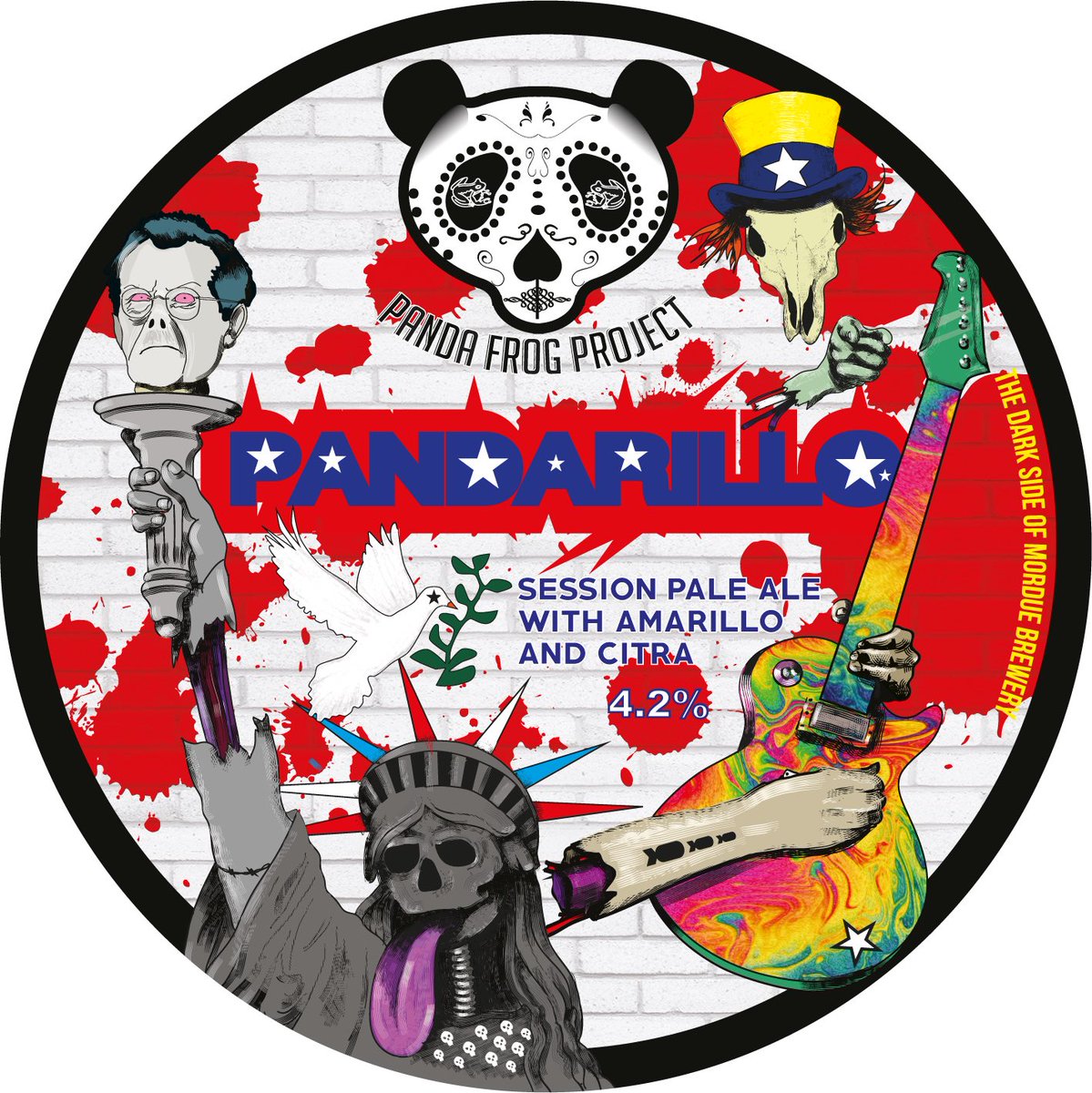 Be afraid 😱 be very afraid 😱………….. PandaFrog is back🎃🎃🎃🎃👻🐼🐸🐼🐸#Halloween #CraftBeer #panda #frog #beer #Newcastle #can #ComingSoon      Available in 440ml cans/keg and cask… coming soon🍻🍻