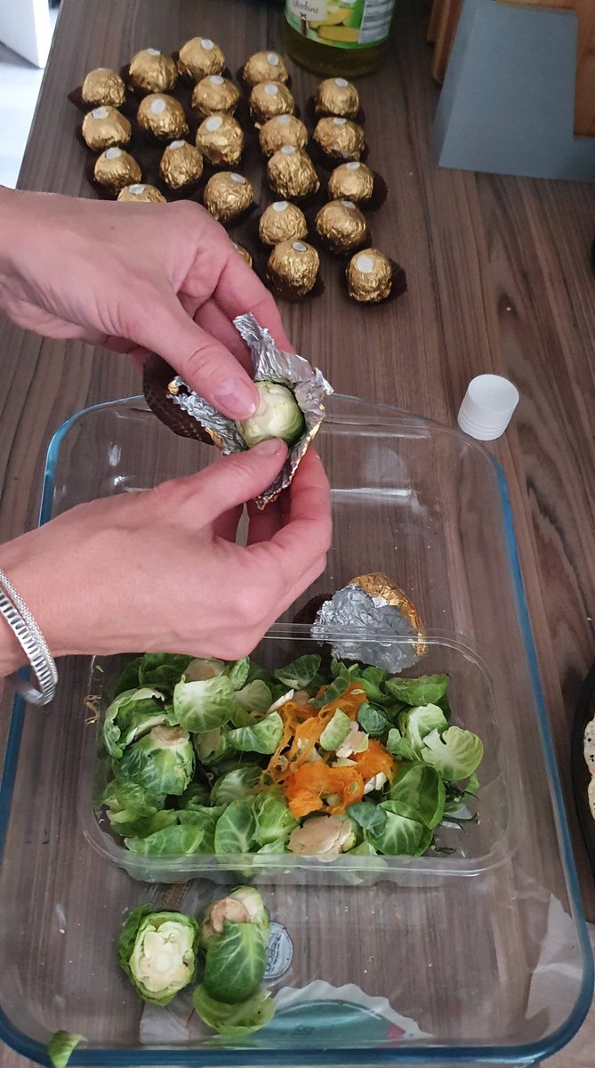 Can't wait to hand out brussels sprouts tonight